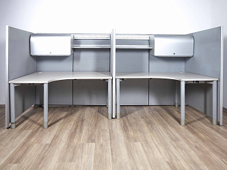 Комплект офисной мебели 3360x1270x1600 мм Bene ДСП Серый Австрия