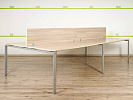 Комплект офисной мебели 6400x1630x1100 мм Металл Ясень шимо Россия