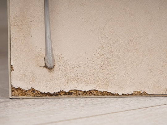 Навесная полка для кухни ДСП Бежевый Россия