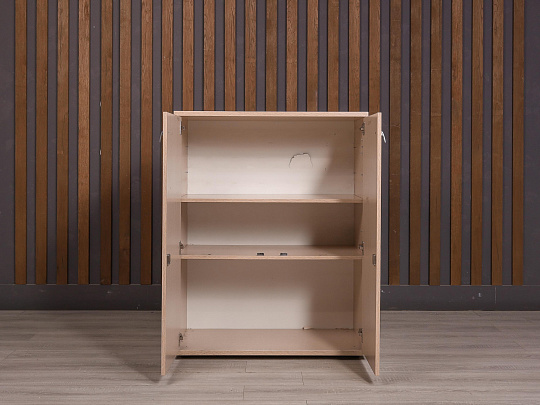 Тумба под оргтехнику ДСП Ясень шимо Россия