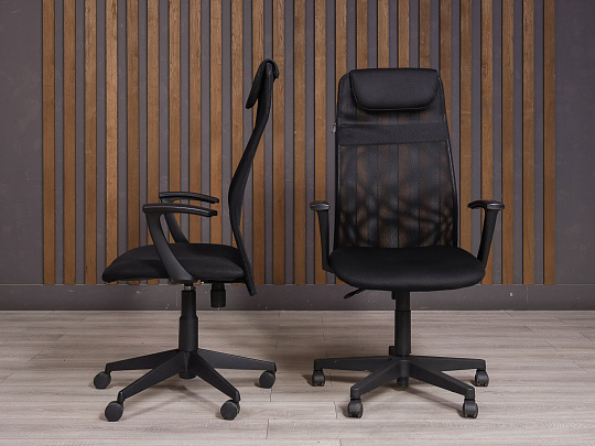 Офисное кресло BURO Ткань Чёрный Россия