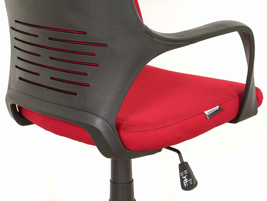 Кресло на колесах для руководителя IQ Ткань Бордовый Россия (555-00025)