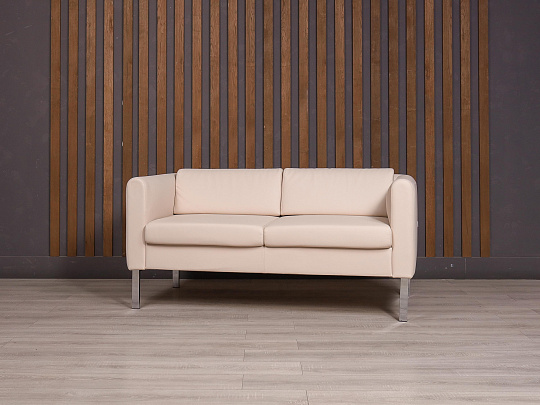 Диван EUROFORMA Искусственная кожа Белый Россия