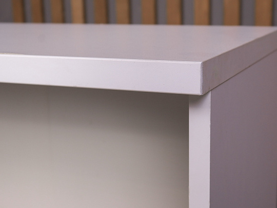 Шкаф-стеллаж для документов ДСП Серый Россия