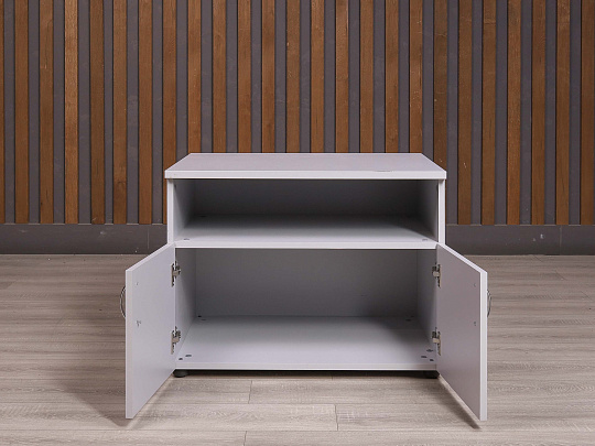 Тумба под оргтехнику ДСП Серый Россия