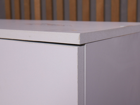 Тумба под оргтехнику ДСП Серый Россия