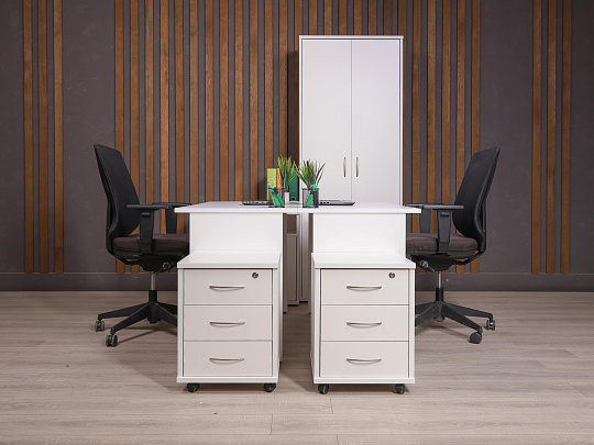 Комплект офисной мебели ДСП Белый Россия