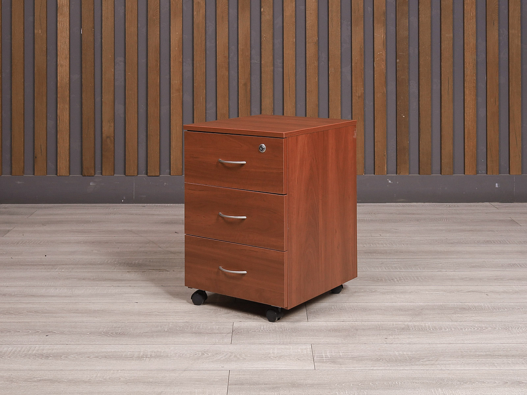 Тумба подкатная ДСП Вишня Россия (241551-24105)