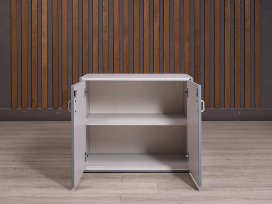 Тумба под оргтехнику ДСП Серый Россия