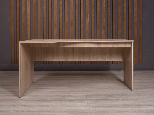 Стол эргономичный ДСП Ясень шимо Россия