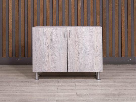 Тумба под оргтехнику ДСП Ясень шимо Россия