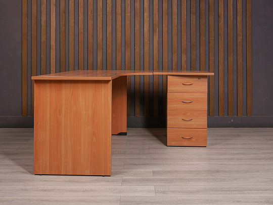 Стол с тумбой ДСП Ольха Россия