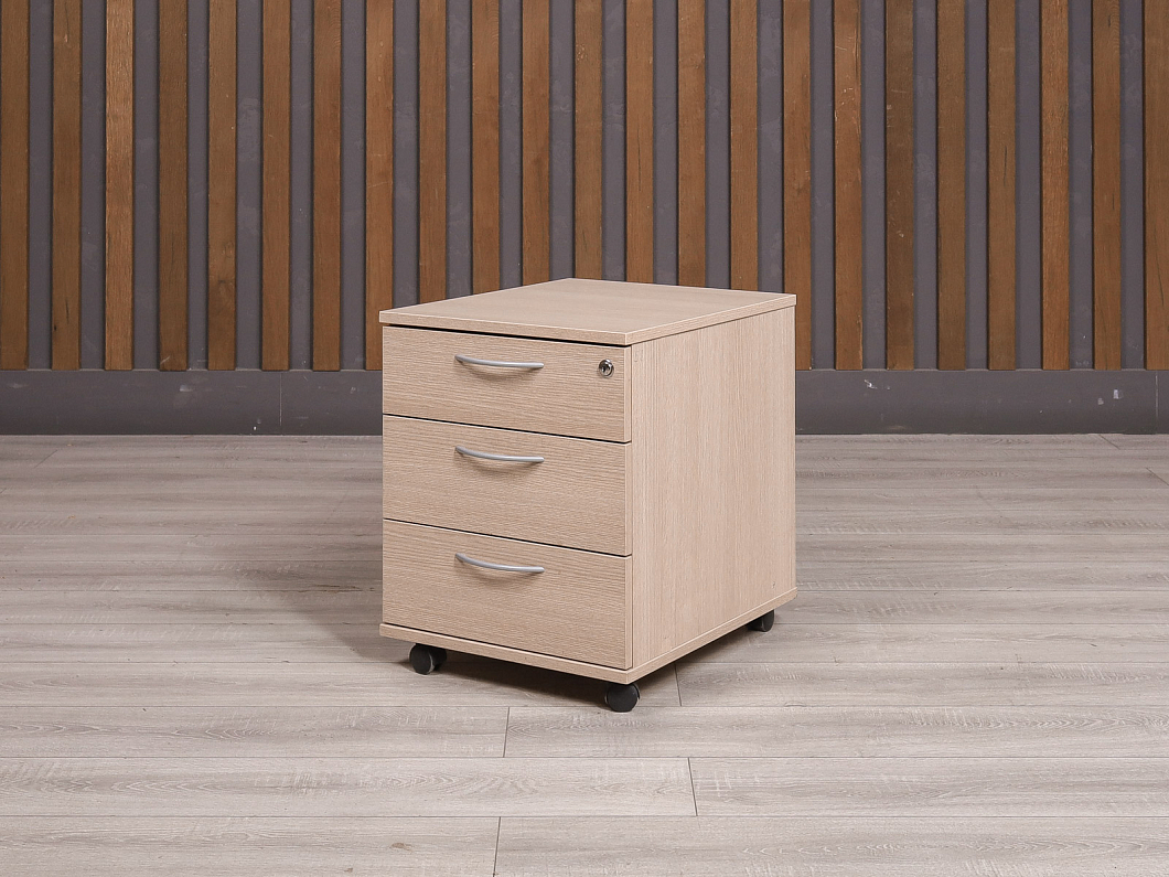 Тумба подкатная ДСП Ясень шимо Россия (241741-19115)