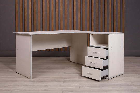 Стол с тумбой ДСП Дуб Россия