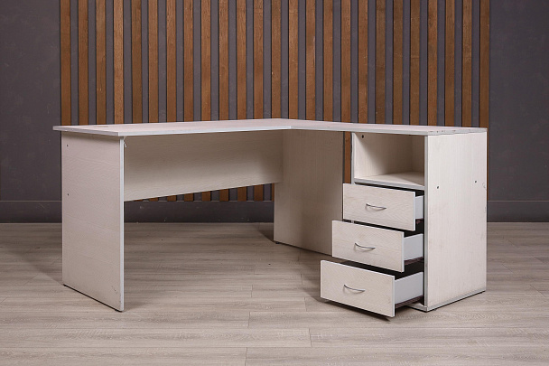 Стол с тумбой ДСП Дуб Россия