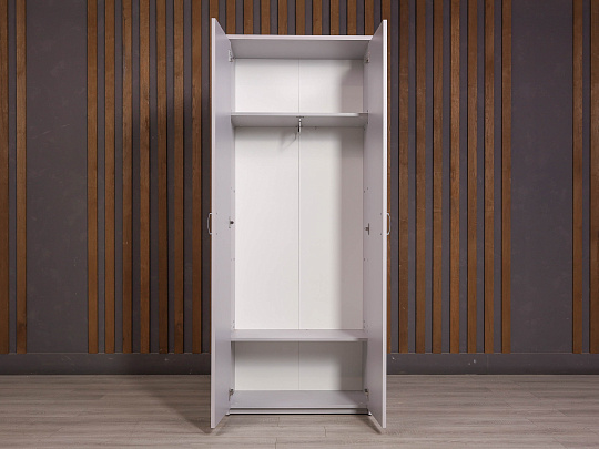 Шкаф для одежды ДСП Серый Россия