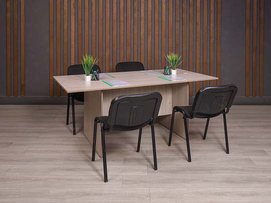 Стол для переговоров ДСП Ясень шимо Россия