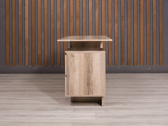 Стол с тумбой ДСП Ясень шимо Россия