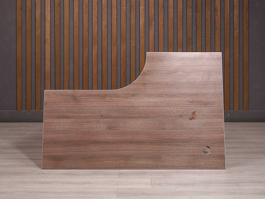 Стол эргономичный ДСП Ясень шимо Россия