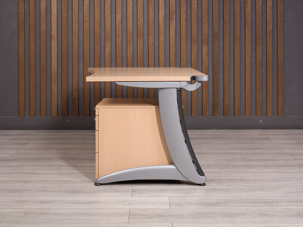 Стол с тумбой Steelcase ДСП Клен США (2157-14045)