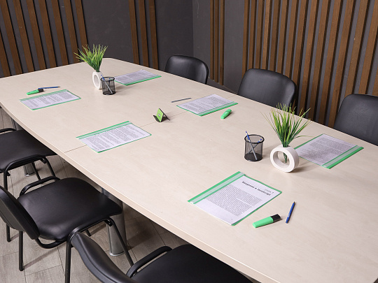 Стол для переговоров ДСП Дуб Россия