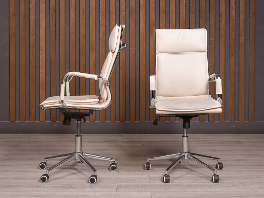 Офисное кресло RIVA CHAIR Искусственная кожа Бежевый Россия