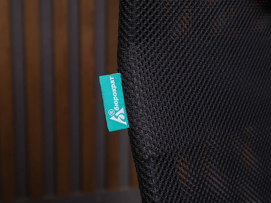 Офисное кресло Бюрократ Ткань Чёрный Россия