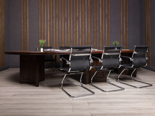 Стол для переговоров Harvard Шпон Орех Импорт