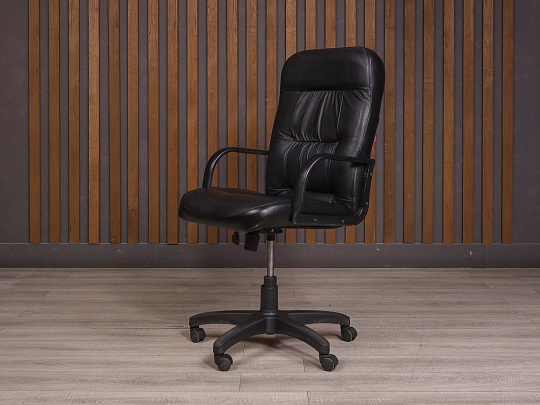Офисное кресло Easy Chair Искусственная кожа Чёрный Россия