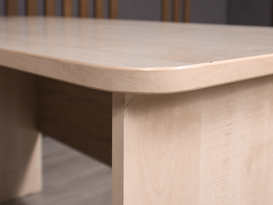 Стол с тумбой ДСП Дуб Россия