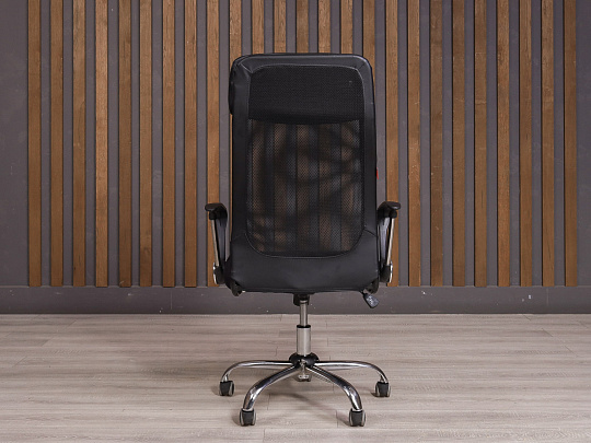 Офисное кресло Easy Chair Искусственная кожа Чёрный Россия