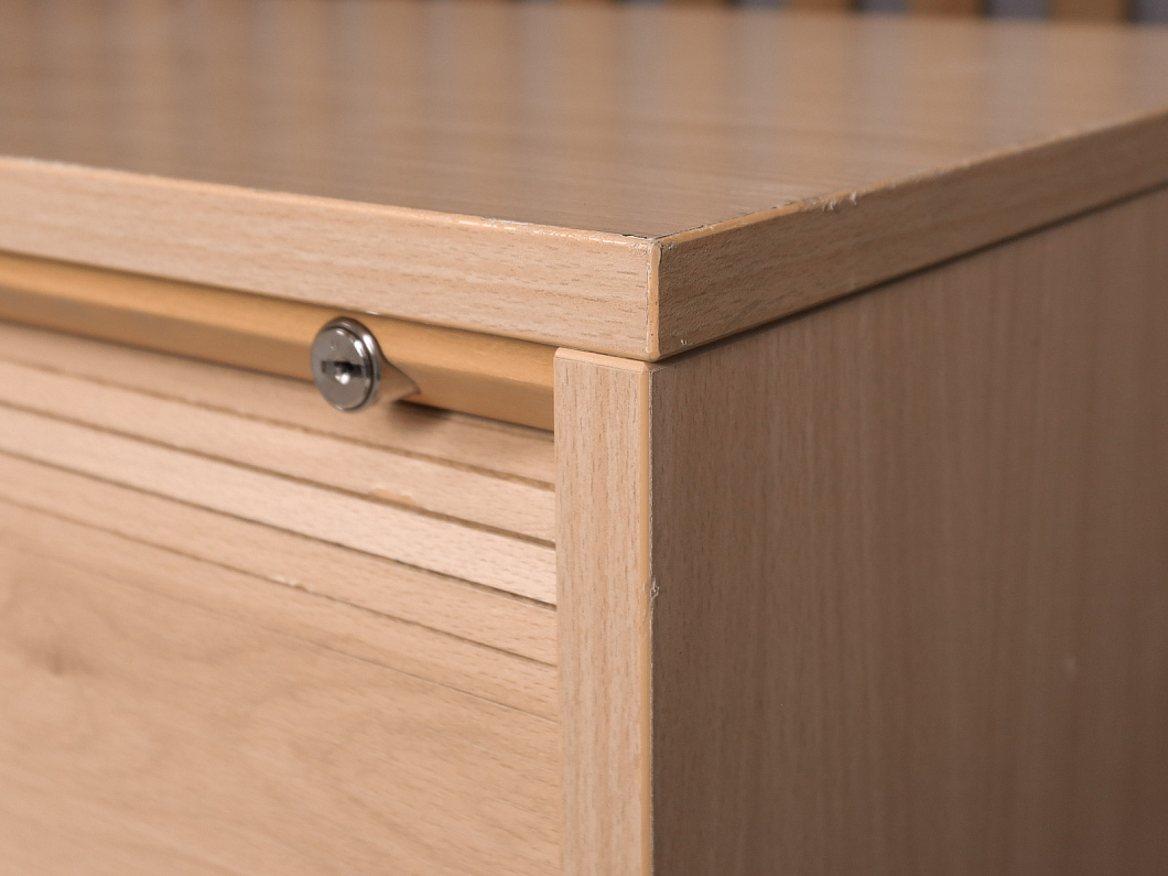 Тумба под оргтехнику ДСП Клен Россия (243571-20045)