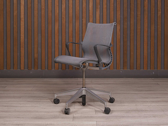 Офисное кресло Herman Miller Ткань Серый США