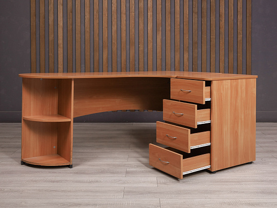 Стол с тумбой ДСП Ольха Россия