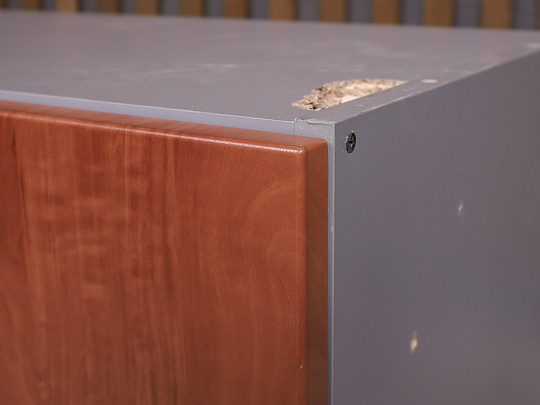 Тумба под оргтехнику ДСП Вишня Россия