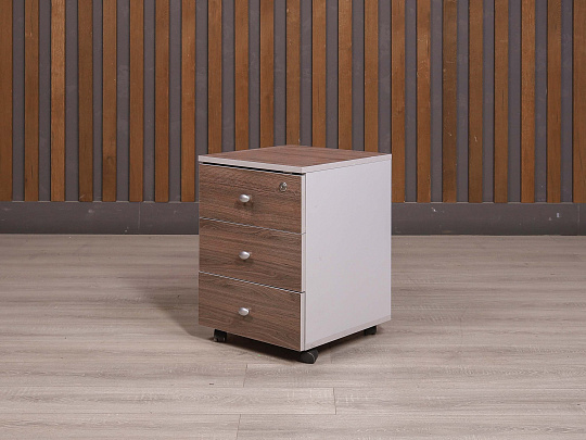 Тумба подкатная ДСП Ясень шимо Россия