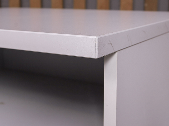 Тумба под оргтехнику ДСП Серый Россия