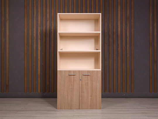 Шкаф для документов ДСП Ясень шимо Россия