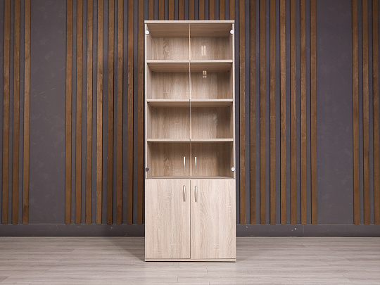 Шкаф для документов ДСП Ясень шимо Россия