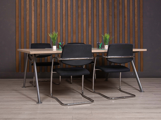 Стол для переговоров ДСП Ясень шимо Россия