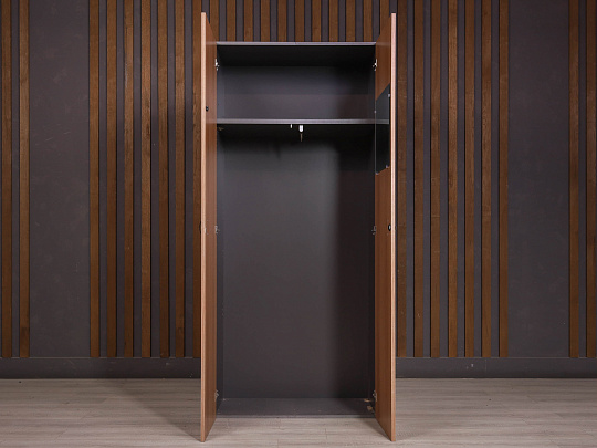 Шкаф для одежды ДСП Орех Россия