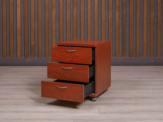 Тумба подкатная ДСП Вишня Россия