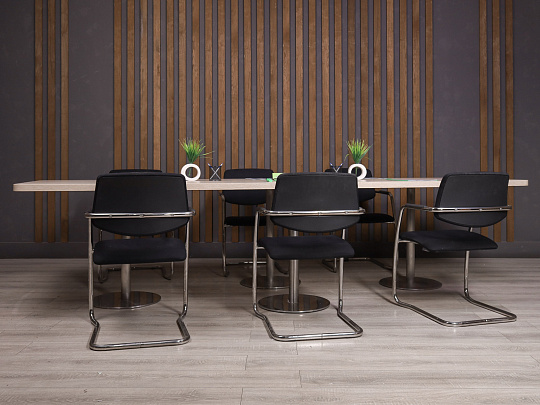 Стол для переговоров ДСП Дуб Россия