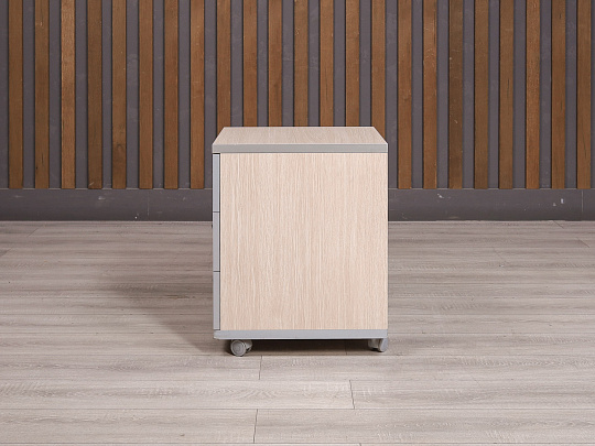 Тумба подкатная ДСП Ясень шимо Россия