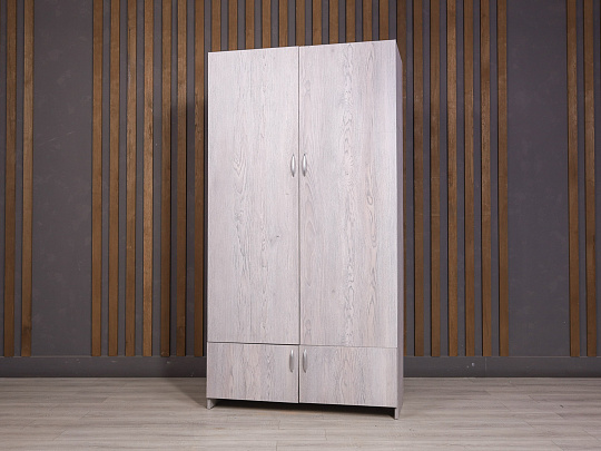 Шкаф для одежды ДСП Ясень шимо Россия