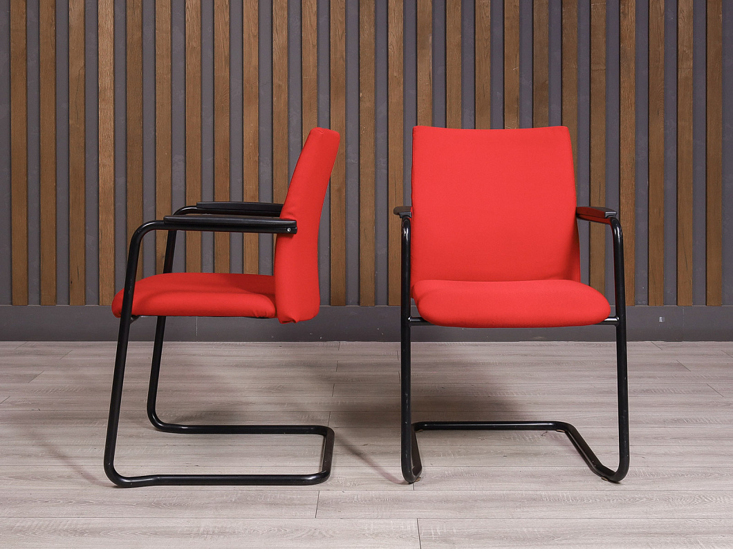 Конференц-кресло Ткань Красный Россия (3367-14045)