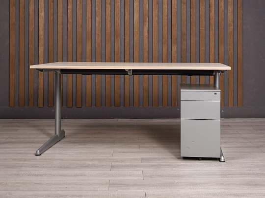 Стол с тумбой ДСП Дуб Импорт