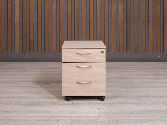 Тумба подкатная ДСП Ясень шимо Россия