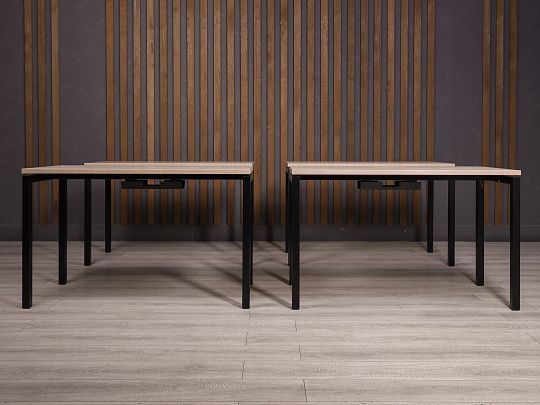 Стол прямоугольный Narbutas NOVA U ДСП Ясень шимо Литва