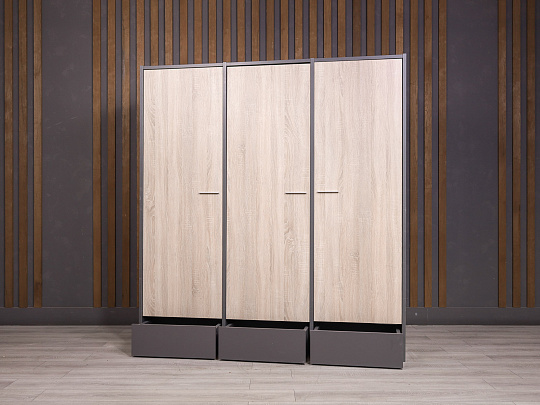 Шкаф для документов ДСП Ясень шимо Россия